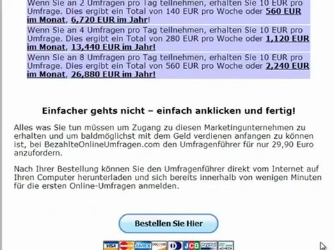 geld verdienen im internet schnell Bezahlte Online Umfragen