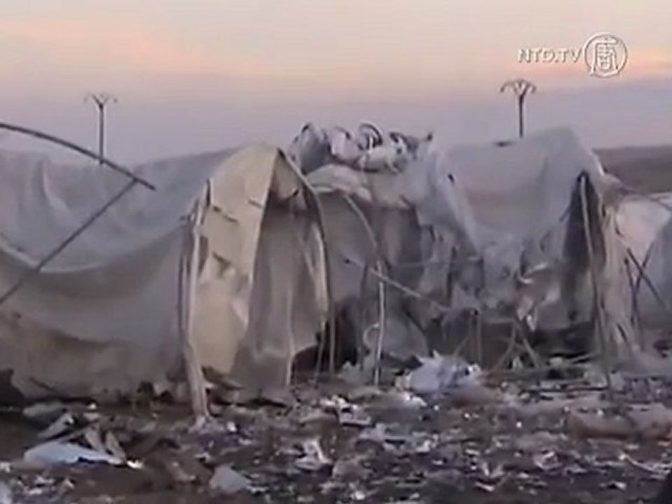 Syrian Refugee Camp Bombed
