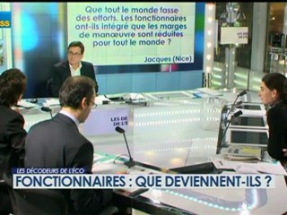 27/11 BFM : Les décodeurs de l'éco - Fonctionnaires : que deviennent-ils? 2/5