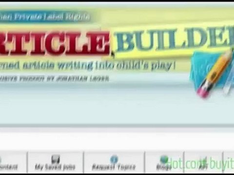 articles writing service | Automatically Post Content To Your Blogs | Article Builder