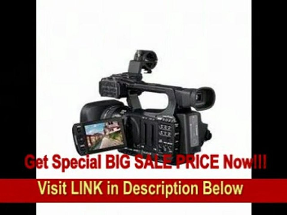 [BEST BUY] Canon XF-105 High Definition Professional Camcorder, XF Codec, CF Card Media, 10X HD Zoomlens, 1920 x 1080 CMOS Sensor