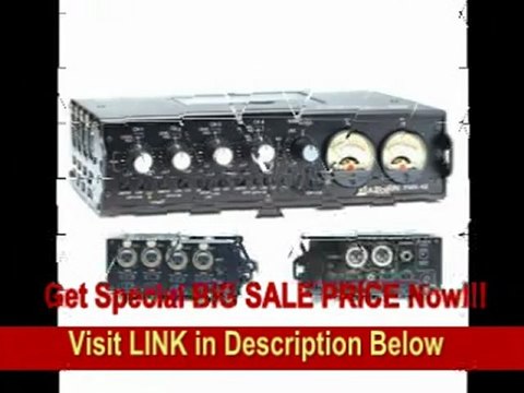 [BEST PRICE] Azden FMX-42 Pro 4-Channel Microphone Field Mixer with 4 XLR Inputs.