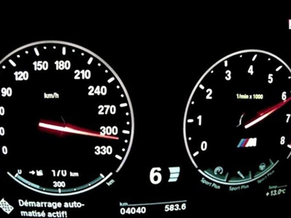 Top Speed : 0-315 km/h en BMW M5 F10