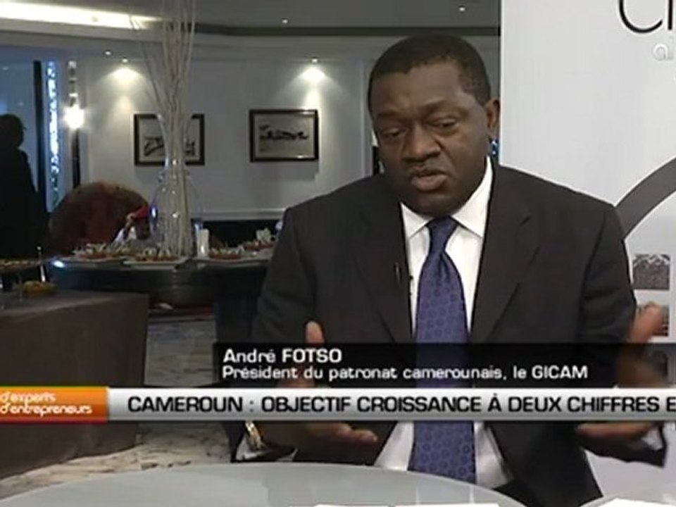 André Fotso, président du groupement inter-patronal du Cameroun (GICAM)