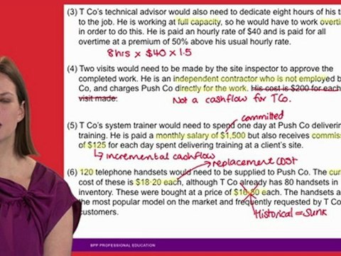 ACCA Paper F5 exam technique: decision making techniques