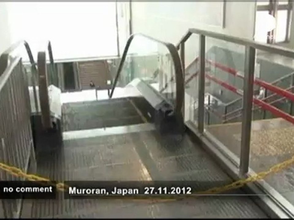 Blizzard sweeps Japan's Hokkaido island - no comment