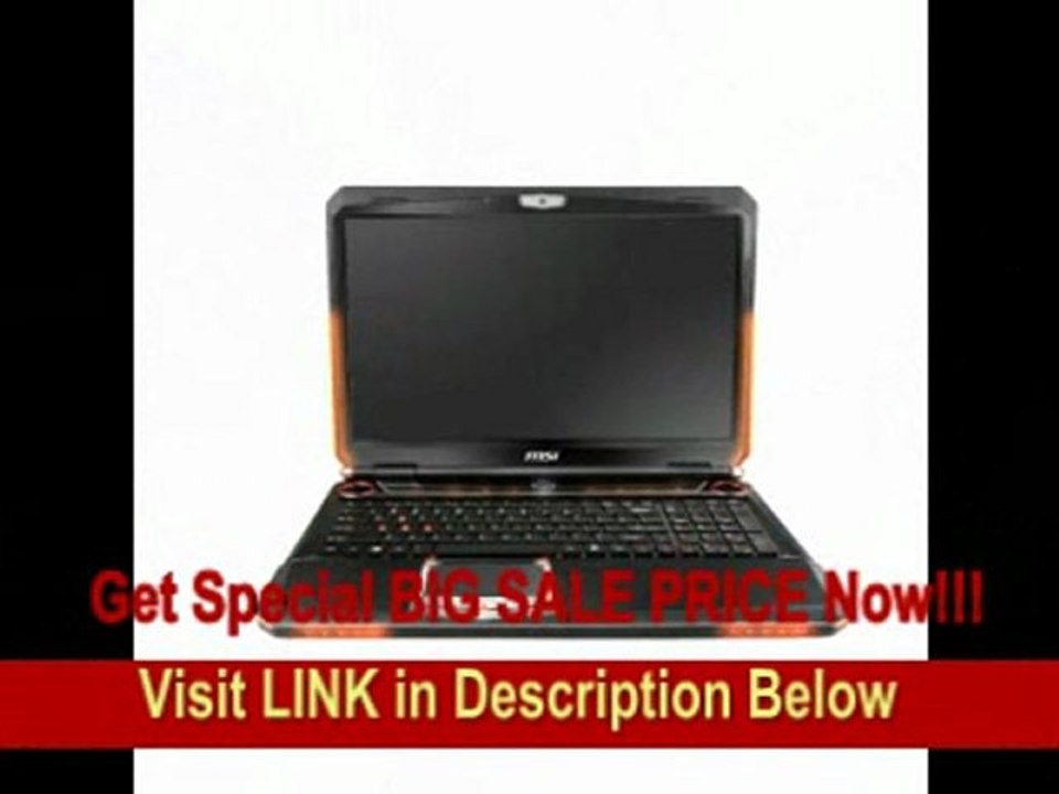 [SPECIAL DISCOUNT] MSI Computer Corp. G Series GT683DX-840US 15.6-Inch Laptop (Black)