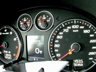 Top Speed : 0-271 km/h en Audi RS3