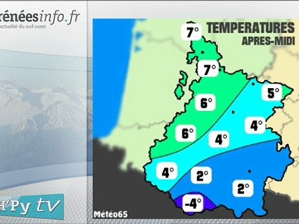 H'Py Tv La météo des Hautes-Pyrénées (29 novembre 2012)