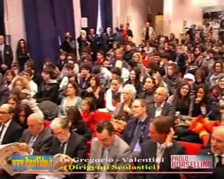 329 - Premiati due dirigenti scolastici al Premio Borsellino 2012