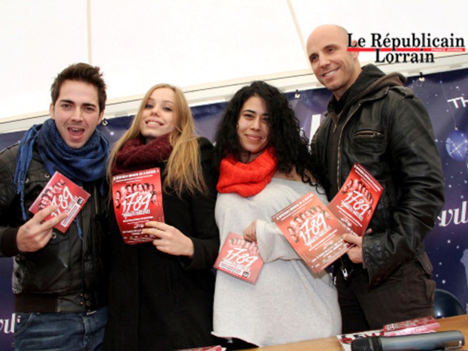 "1789, la comédie musicale" : deux Lorrains prennent la Bastille