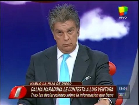 Pronto.com.ar Ventura le responde a Dalma Maradona