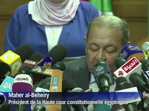 Egypte: les hautes instances judiciaires dénoncent le décret Morsi
