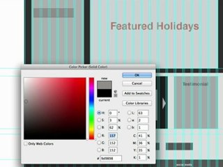 how to mock up using the 960 grid system