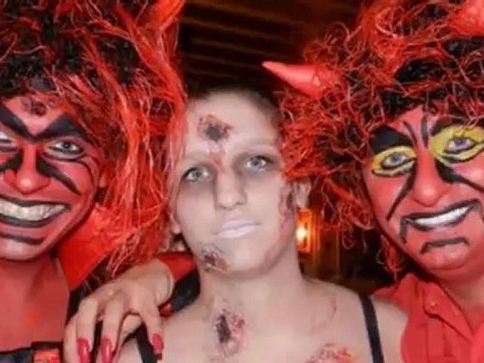 Halloween Party 31.10.2012 bei Hubert und Mathias in Hammelburg Deko Bilder Fotos