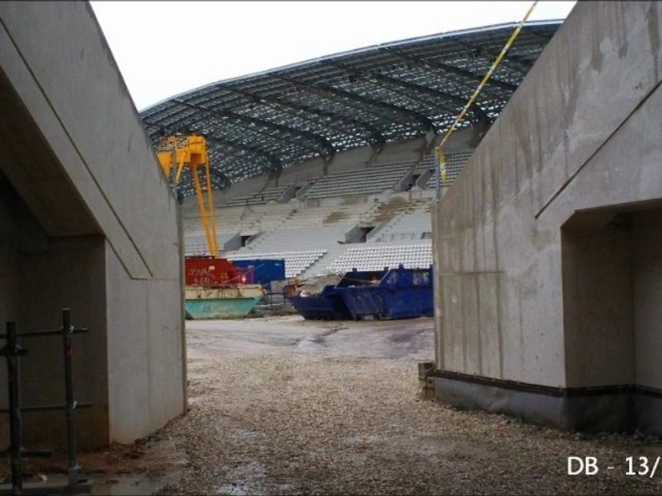 13/10/2012 avancement des travaux du stade Jean Bouin