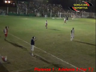 2012-11-26 - PLATENSE 1  vs ADELANTE 2 (Partido de Ida  - 1º Tiempo)