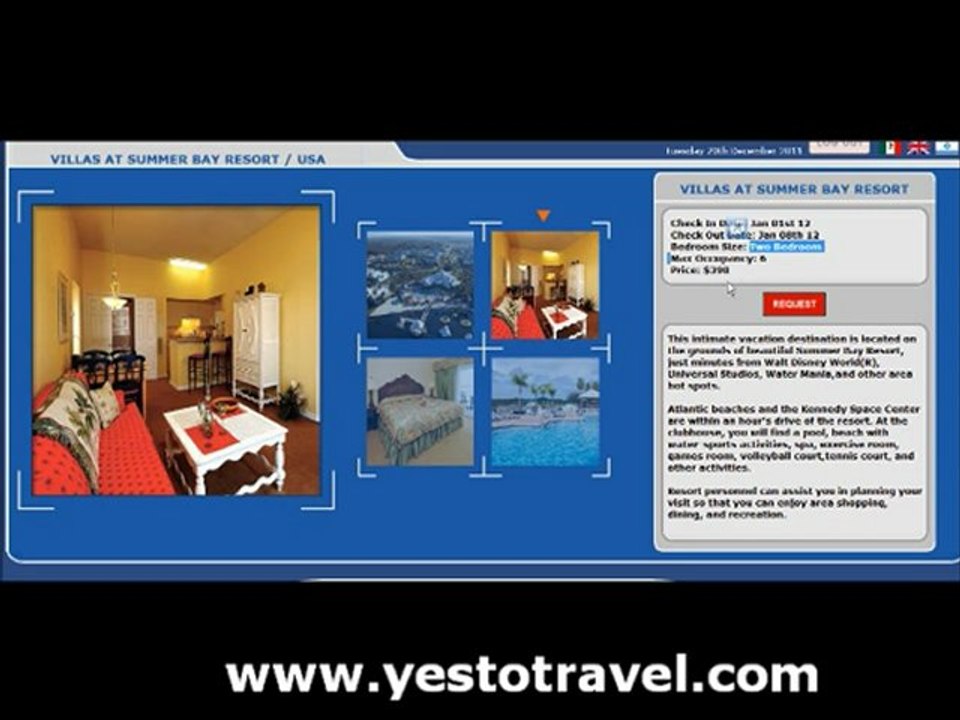 Disney World Summer Bay Resort Vacation Condo $...