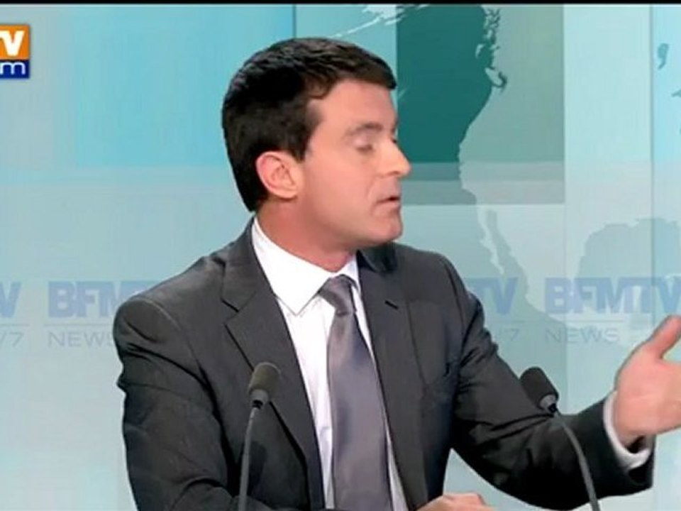 Manuel Valls : "la crise à l'UMP ne sert pas la démocratie"