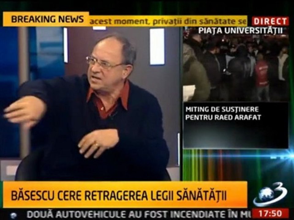 13 ianuarie 2012 - SPERIAT DE FURIA POPULARA, TRAIAN BASESCU RETRAGE LEGEA SANATATII! Comentarii
