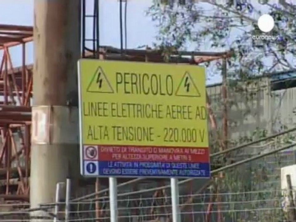 Tornado smashes into troubled Italian steel plant
