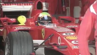 Kimi Räikkönen´s first visit at Ferrari Team Jerez 2006