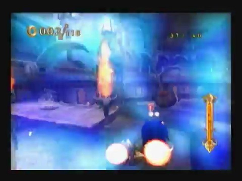 Walkthrough : Sonic and the secret rings-8/Skeleton dome