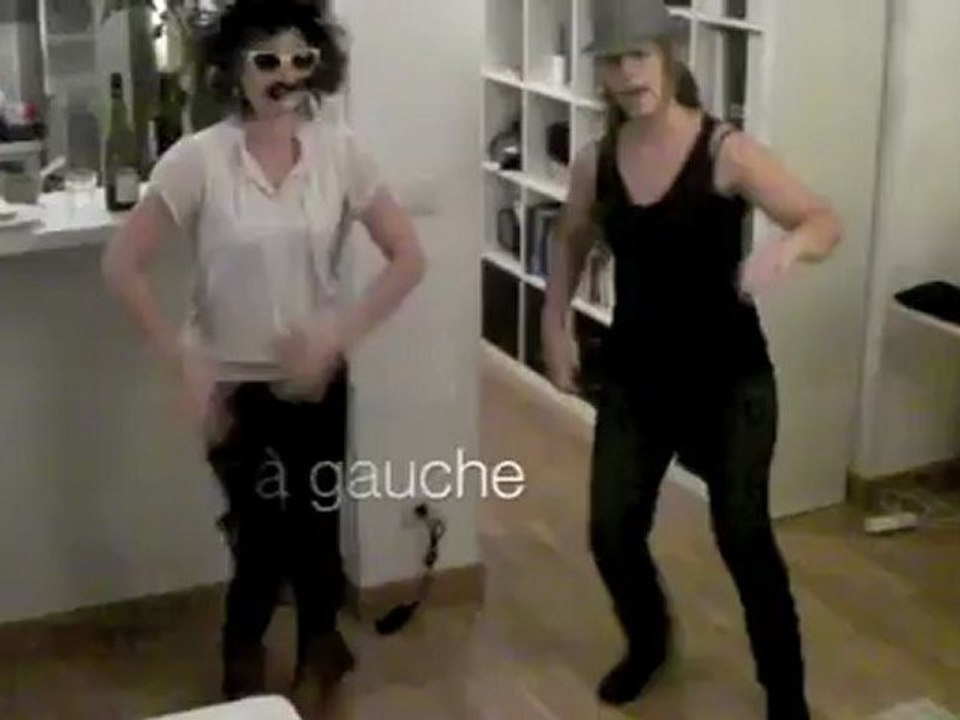 flash mob 30 ans Cecile choré