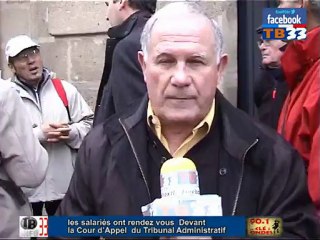 les salariers de entretreprise ponticelli Devant le tribunal Administratif