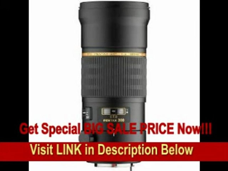 [SPECIAL DISCOUNT] Pentax DA 300mm F/4 ED (IF) SDM Lens