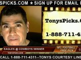 Dallas Cowboys  versus Philadelphia Eagles Pick Prediction NFL Pro Football Odds Preview 12-2-2012