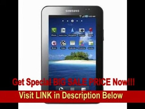 [BEST PRICE] Samsung P1000 Galaxy Tab Tablet Unlocked Android Powered 2.2 with 3 MP Camera, 7-Inch Touchscreen, 16GB Memory, Cell Phone - International Version with No Warranty (White/Black)