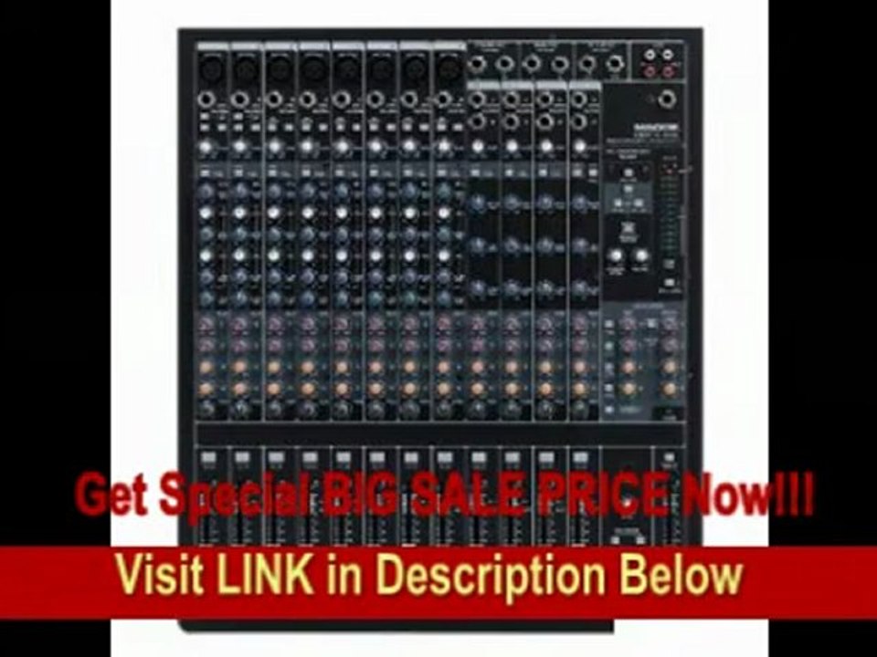[REVIEW] Mackie Onyx 1620i 16-channel Premium FireWire Recording Mixer