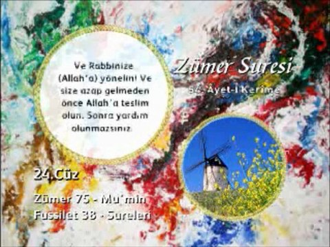 Zümer Suresi 54. Ayet-i Okunuşu ve Meali Okyay Derneği