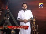 6 - Fatima Ka Chand - Youm-e-Aashoor Special Transmission (10th Muharram)- Geo Tv - Dr. Aamir Liaquat Hussain Part - 6