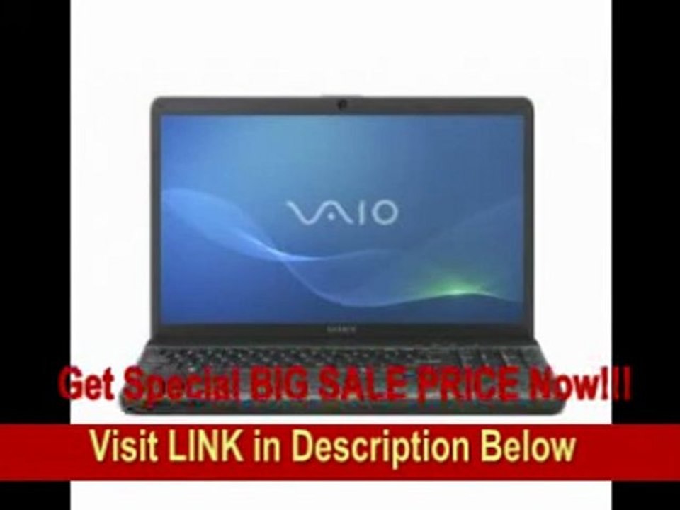 [FOR SALE] Sony VAIO VPC-EH12FX/B Laptop (Black)