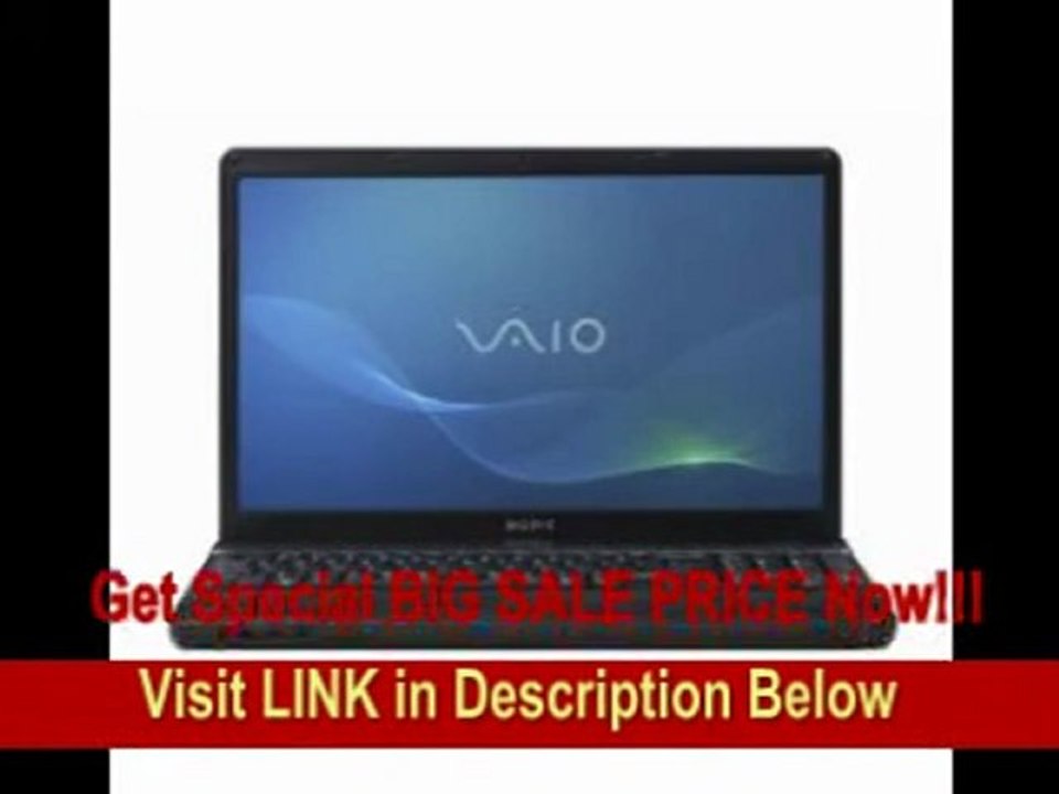 [SPECIAL DISCOUNT] Sony VAIO VPC-EB11FX/BI 15.5-Inch Laptop (Black)