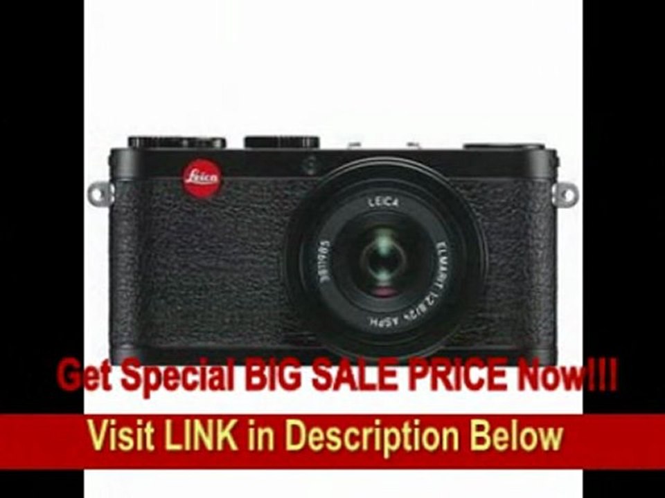 [BEST BUY] Leica 18400 X1 Digital Camera (Black)