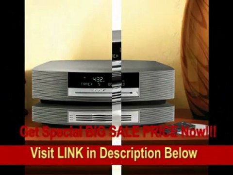 [BEST BUY] Bose&reg Wave&reg Music System with Multi-CD Changer Titanium Silver