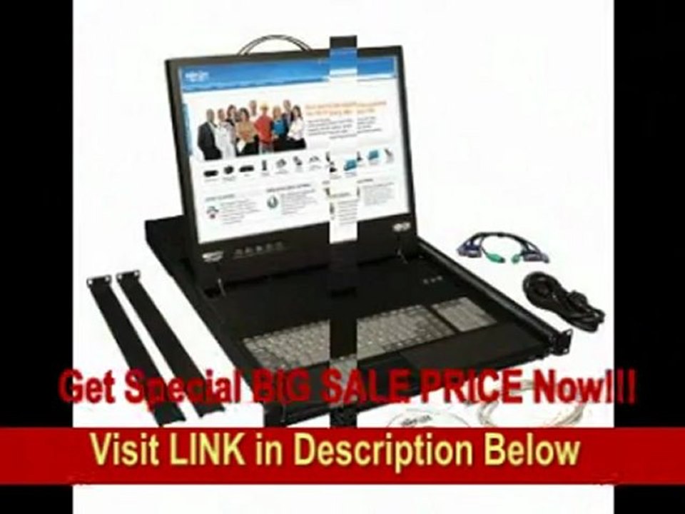 [FOR SALE] Tripp Lite B070-008-19 8 Port NetCommander Console Cat5 KVM Switch with 19 LCD