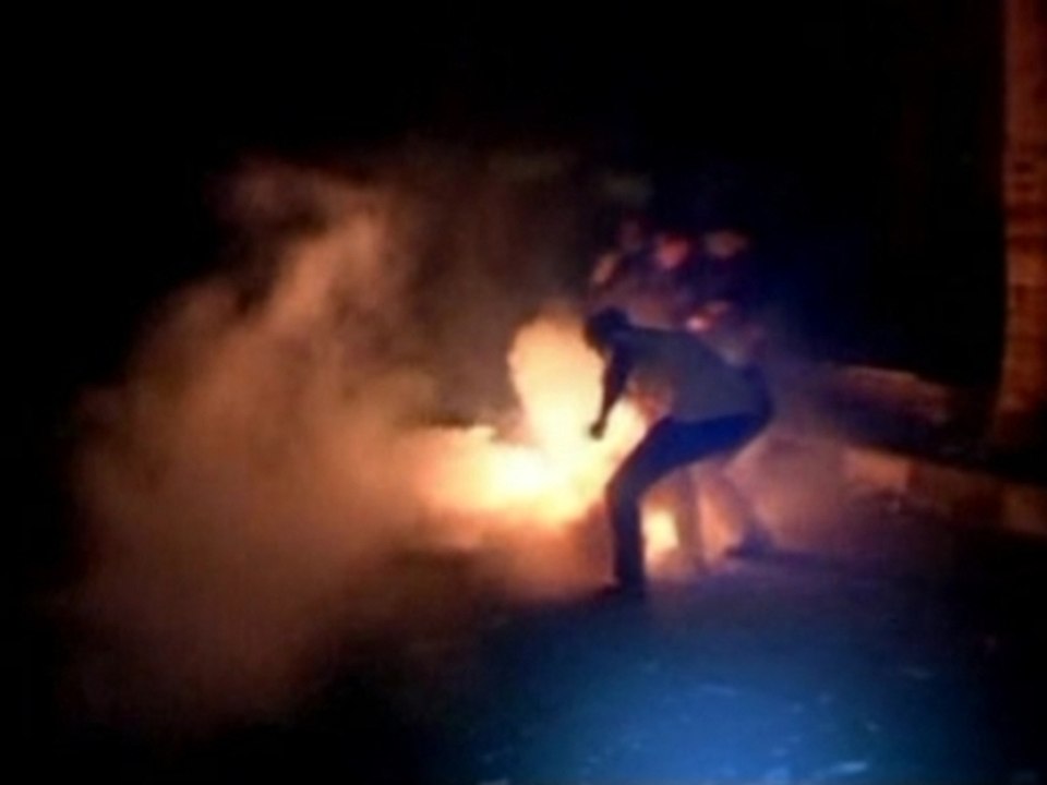 Protesting in the dark in Egyot