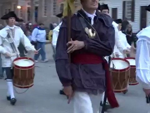 Fifres et tambours à Colonial Williamsburg (1)