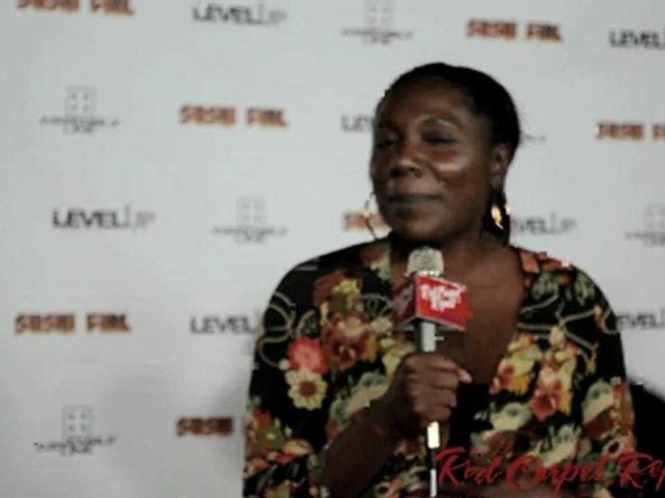 Larry Moore at the Sushi Girl Gala Premiere Red Carpet