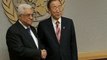 Palestinian president at UN ahead of vote