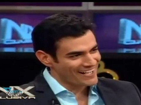 David Zepeda @davidzepeda1 y elenco de Sortilegio en NX
