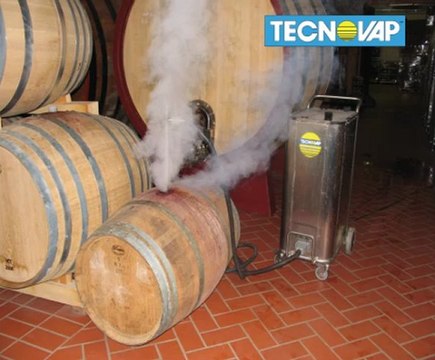 Tecnovap Bacchus Wine Barrel Cleaning and Washing System