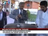 Zile belediyesinden aşure ikramı