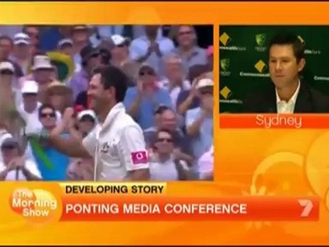 Ricky Ponting Announces his Retirement from ODI Cricket