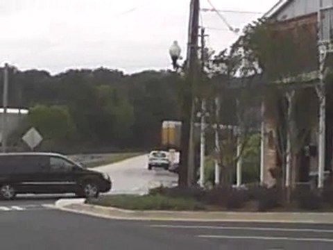 Norfolk Southern autorack northwest through Austell Ga.