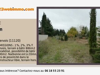 A vendre - terrain - Bize Minervois (11120)